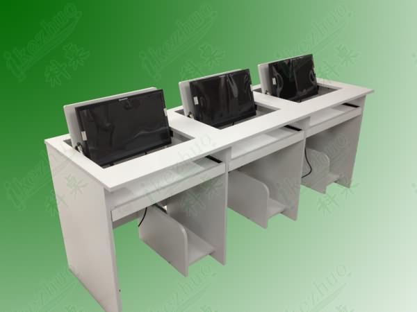 翻轉(zhuǎn)電腦桌，學(xué)校電腦桌，學(xué)生電腦桌